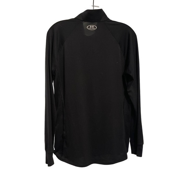 Under Armour Women's Quarter Zip Long Sleeve Pullover Size Large Pre-Owned - Picture 3 of 6